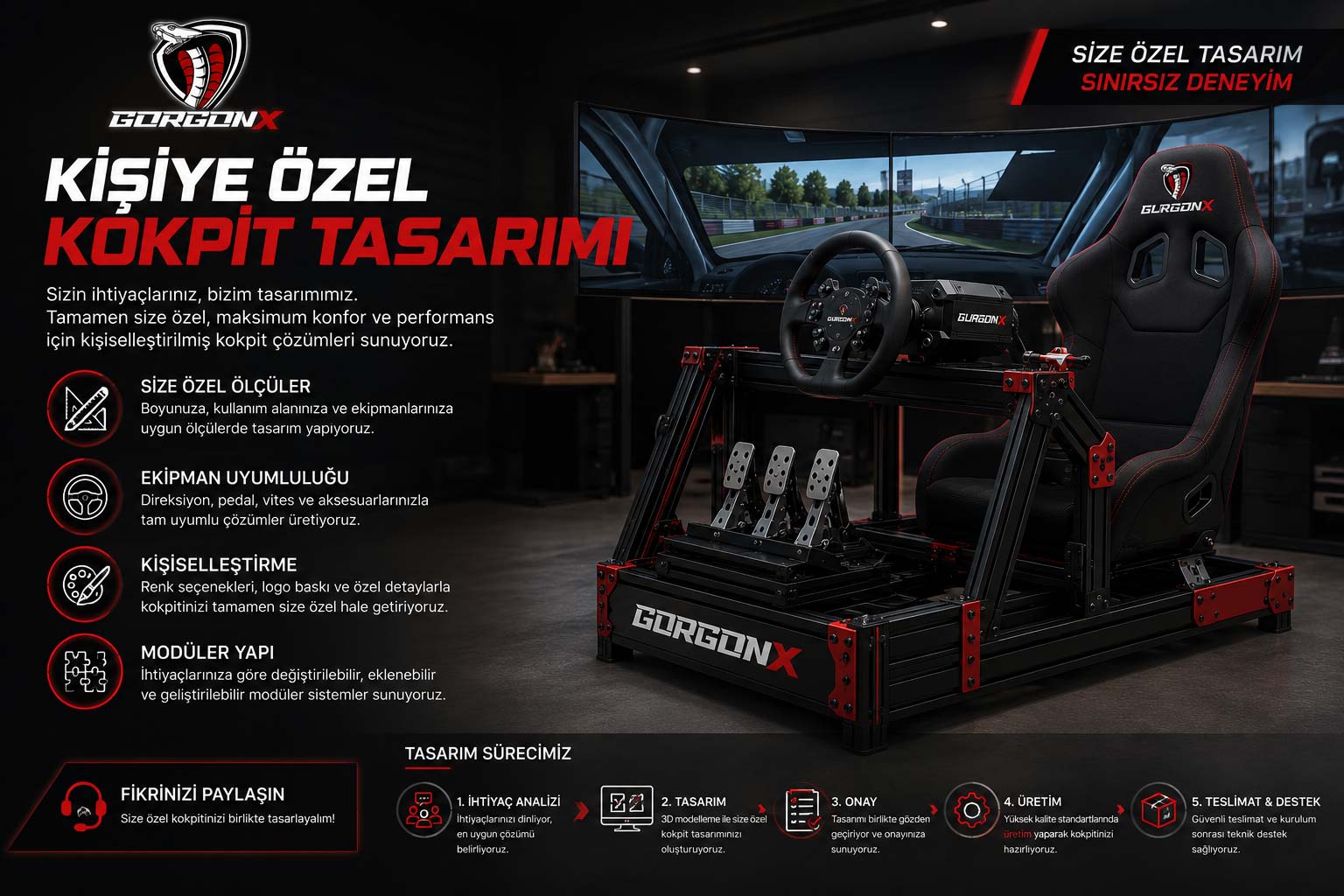 Kişiye Özel Kokpit Tasarımı